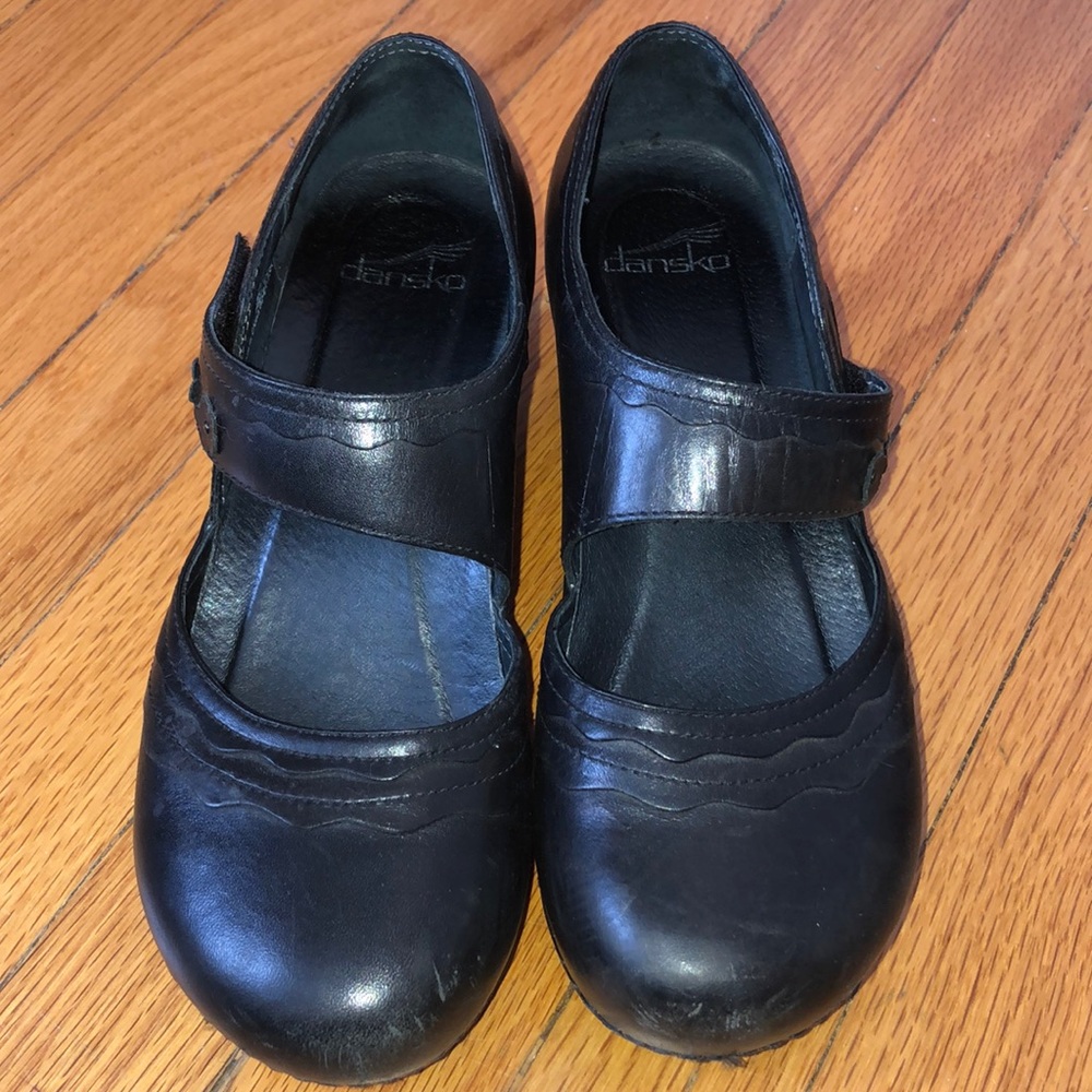 Dansko Black Mary Janes